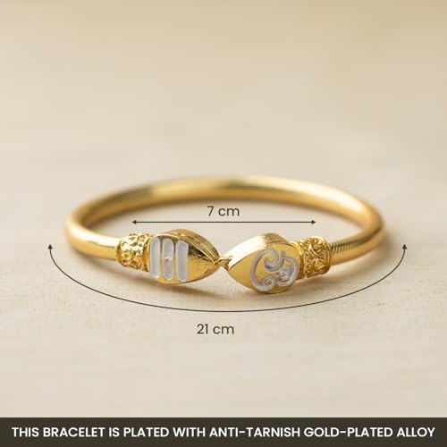 Image of Astrotalk Vel Murugan Kada | Inspired by Lord Murugan's sacred Vel | Removes negativity, fear, & confusion | Adjustable Spiritual kada for man | Devotional Gift For Men & Women