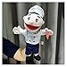 Fangzwl Marioneta Peluche Juguete Relleno Muñeca Trabajador Ocupación Limpiadora Policía Hombre Nurse Cook Doctor Bombero Jefe Mano Puppet Historia Historia Amigo 1pc (Color : Style 1)