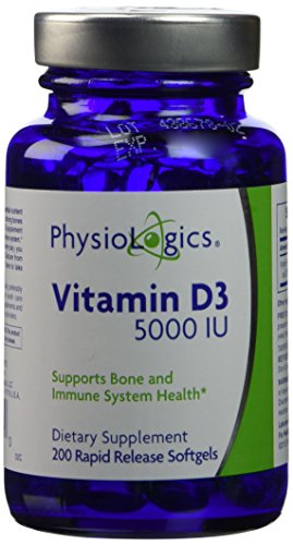 Physiologics - D3 5000 IU 200 sgels