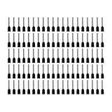 DUZEPA 100 Stück 1,5 mm² x 12 mm Schwarze isolierte Aderendhülsen...