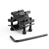 HIGOO 20mm Barrel Rail Mount Tube Adapter, Rifle Gun Laser...