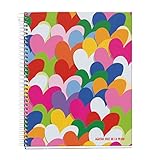 4 colores (azul, fucsia, verde y naranja) con 30 hojas por color. Cada hoja dispone de franja lateral, cabecera para títulos y cuadriculado en uno de los cuatro colores. Impresión de color de alta calidad que facilita la escritura y lectura.