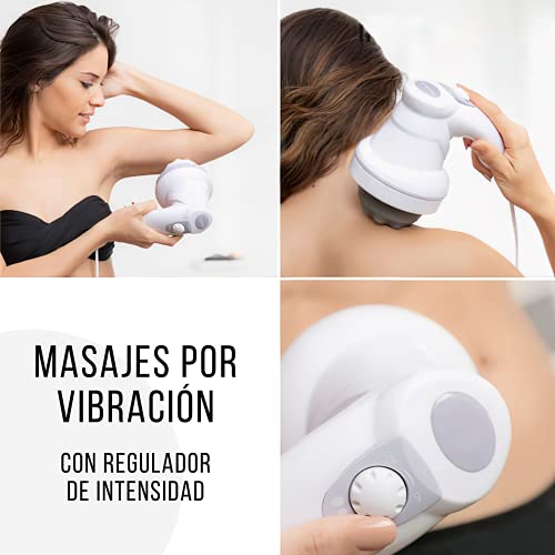 Airut - Masajeador Anticelulitico para Mujer. Masajeador eléctrico 4 en 1. Masajeador Celulitis, Anticelulítico + Crema… - Imagen 3