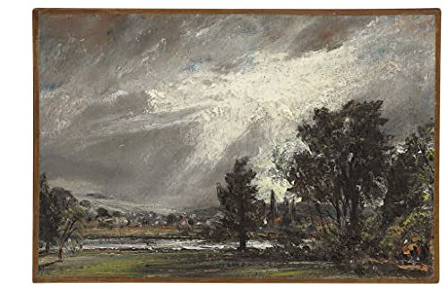 Tableau toile Salisbury John Constable 60x90 affiche art peinture decorative