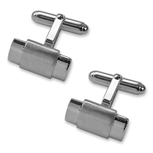 Gemelos plata ley pasador corbata satinado pisacorbatas barra box set 2