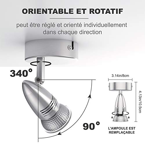NEUE DAWN LED bianco GU10 caldo Faretti LED a