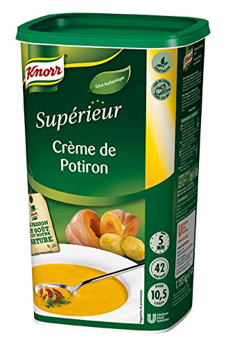 Crème de Potiron Knorr Supérieur soupe en poudre grand format 42 portions pour potage velouté