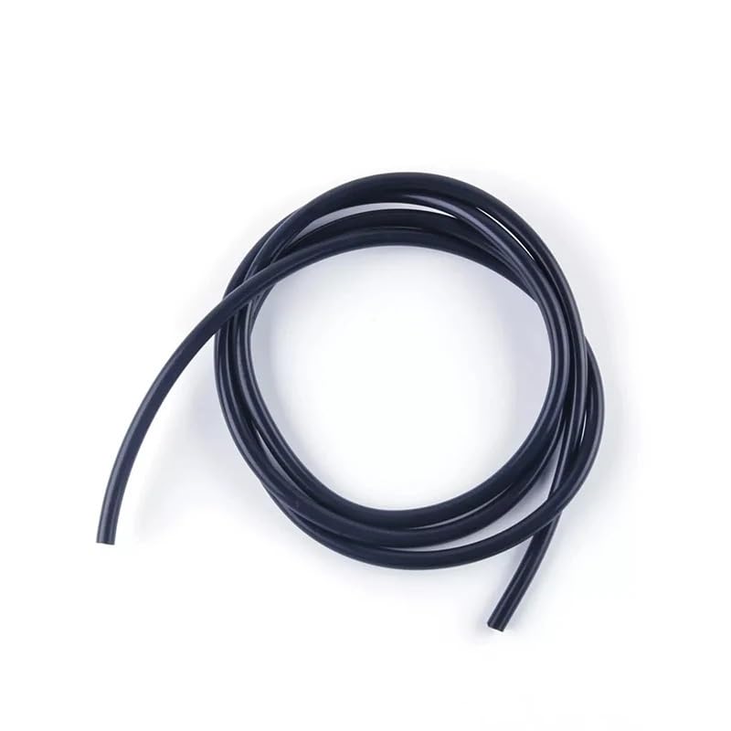 Wąż silikonowy o średnicy 2 mm: 2 mm, 3 mm, 4 mm, 5 mm, 6 mm, silikonowy wąż próżniowy, podwyższenie wody, powietrza, zawór płynu chłodzącego, rura 3 metry, akcesoria motocyklowe (czerwony, 6