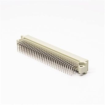 Elecbee Connector Din 41612 Male 96 PIN PH2.54(A+B+C) Angled European Socket Through Hole for PCB Mount