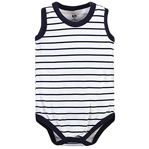 Image of Hudson Baby Unisex Baby Cotton Sleeveless Bodysuits