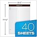 TOPS Docket Gold Planning Pad, Wide Rule, 8.5 x 11.75 Inches, White, 40-Sheet Pads (12 Pads per Pack)