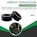 5339 PCV Valve Grommet, Rubber PCV Breather Grommets for All Valve Covers with 1-1/4 Inch Filler-Breather Holes, Performance 5339 PCV Breather Grommet, PCV Grommet, (0.75