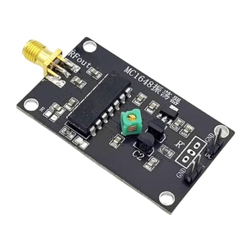Oscilador de 80 MHz a 124 MHz controlado por voltaje Cenei fuente señal FM MC1648