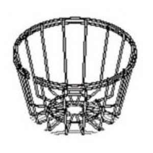 Wire Basket, 16 x 6, Fetco 1009.00005.00