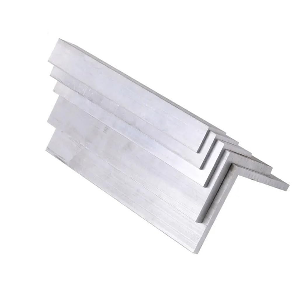 1Pcs 6063 L-Shaped Aluminum Angle, Right Triangle Edging Trim, 40x40 40x50 40x60 40x80 40x100mm Alloy Extrusion Profile For Construction Trimming & DIY Fabrication(40x100mm,250mm,Thick 5mm)