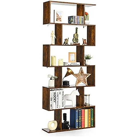 Bibliothèque COSTWAY S en Bois Cover
