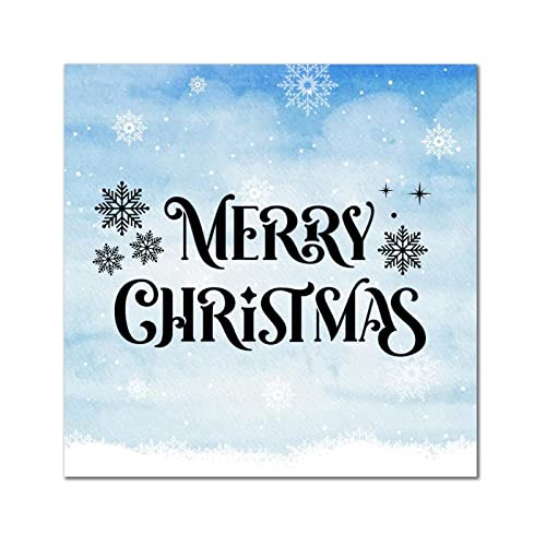 Panneau mural bois Merry Christmas en bois noble pour décoration chic