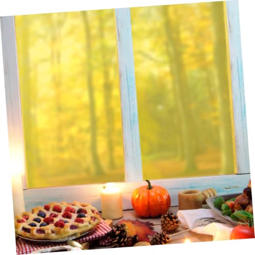 Película decorativa para ventana Cabilock amarillo miniatura 5