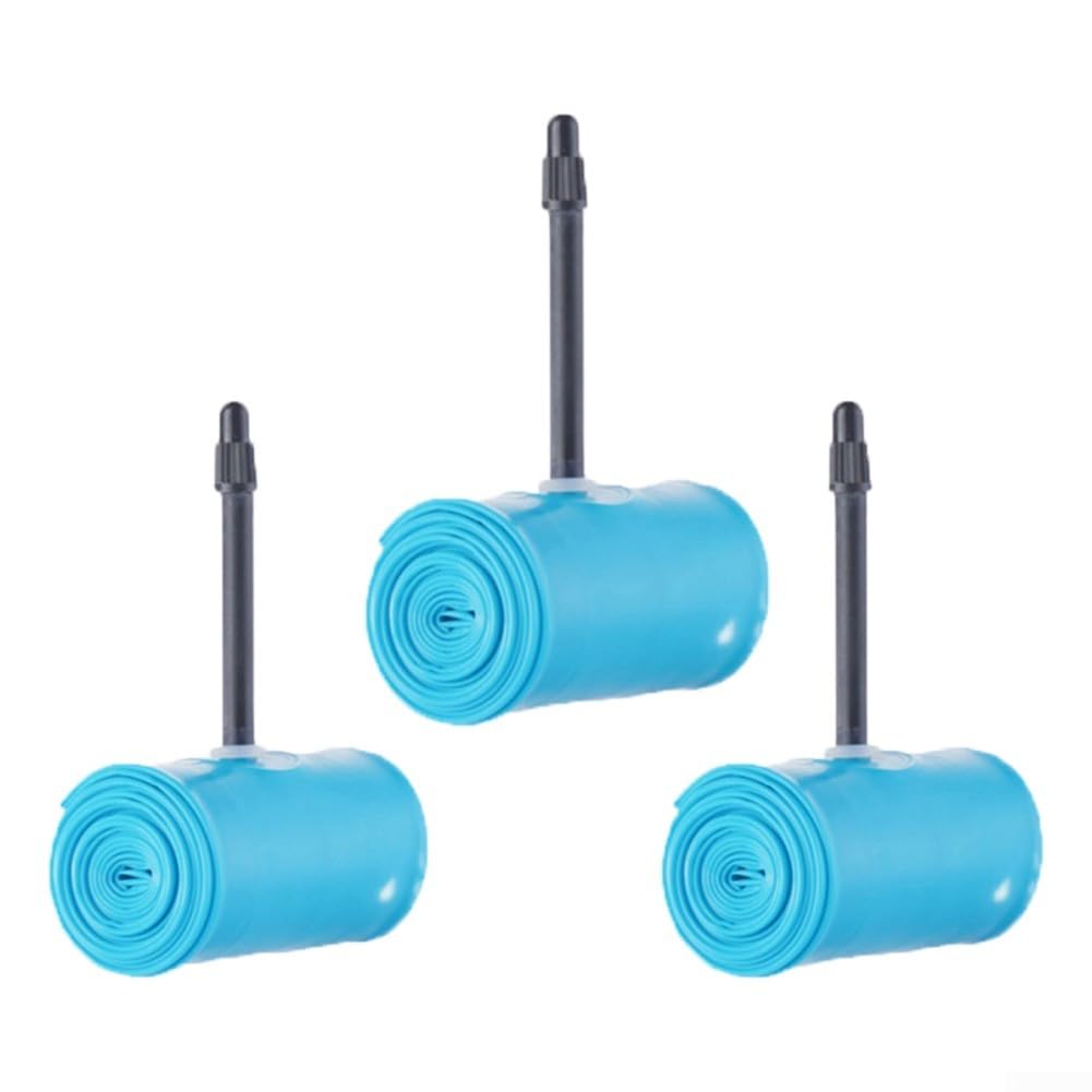 for TPU Inner Tubes With 45Mm Presta Valves Fits Mountain Bike 26X2.0-2.8, 27.5X2.0-2.8, 29X1.95-2.8, Blue(27.5X2.0-2.8C)