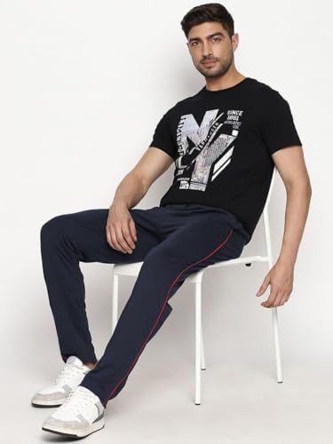 Image of FYLTR Men's Casual Joggers - Elasticated Waist with Drawstring | Solid Color | Trackpants for Men