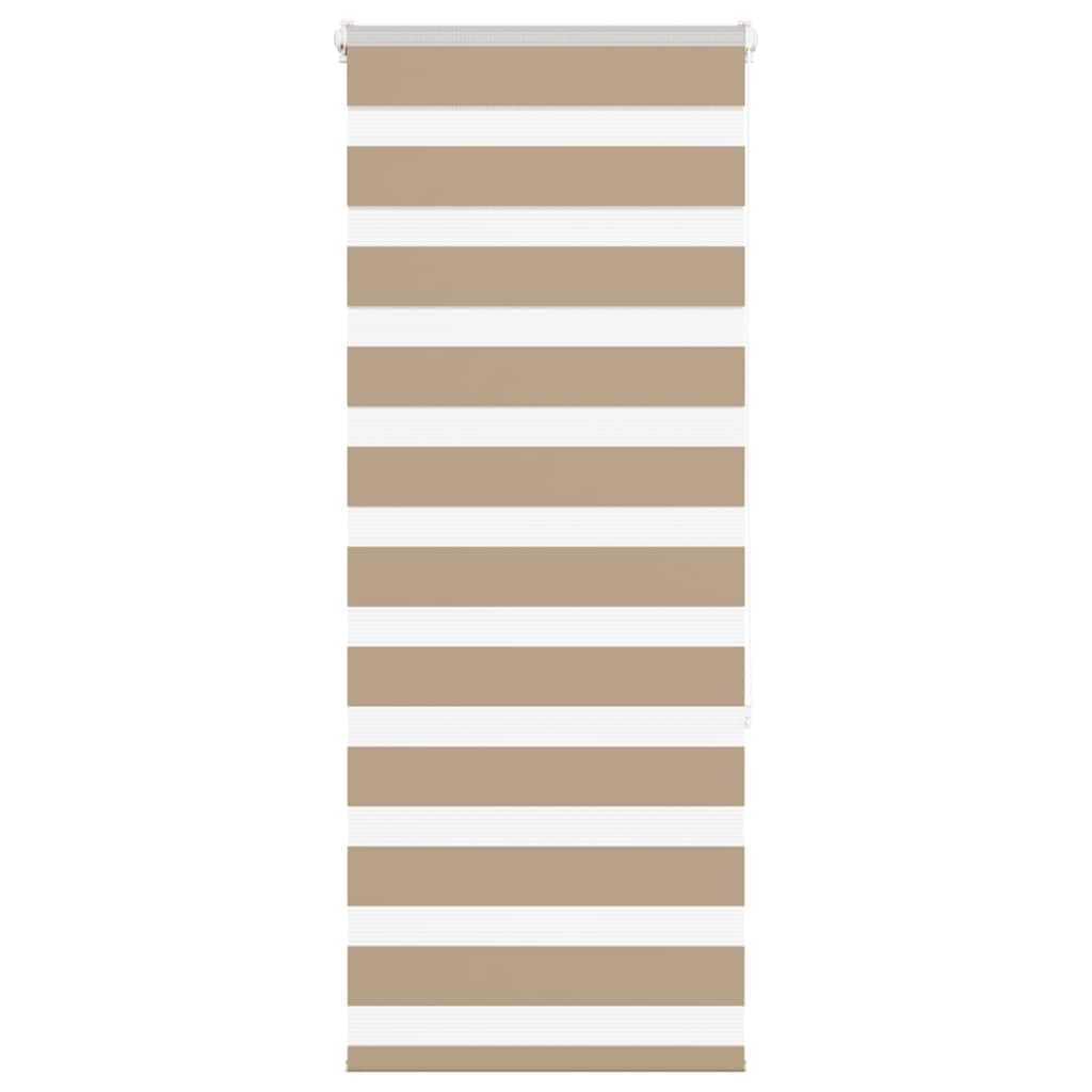 Store Zebre Marron Sable 60,9 cm Polyester