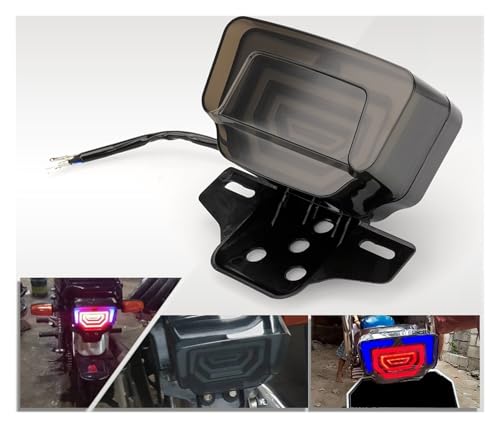Feu de freinage stroboscopique intégré pour moto TMX125 - 4
