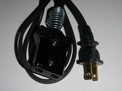 Power Cord for Vintage Farberware Coffee Percolator Set No. 45 (3/4 : 2pin)6ft ;from#breadmachinepartfinder
