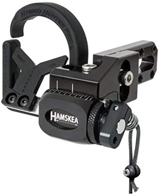 Hamskea Archery Solutions Hybrid Hunter Pro Black Left Hand Drop Away Arrow Rest (200882)
