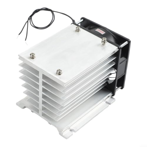 Disipador de calor ventilador 220V para solucionar caídas de relés 7