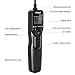 SHOOT RS-60E3 LCD Timer Remote Controller Shutter Release Cord Trigger for Canon EOS 700D 650D 600D 550D 500D 1100D 60D 70D 80D RP,PowerShot G16 G15 G12 G11,T6i, T6S, T5 T5i T4i T3i T3 T2i T1i XT XTi