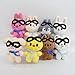 Outofgas SKZ SKZ00 Plushies 3RD Fan Meeting Dolls with Pilot Sunglasses Stuffed Animal with Beanie Eyes 3.9inch (8pcs a Set)