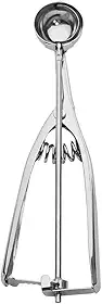 Mimo Style Colher Dosadora Para Brigadeiros, Feita Inteiramente Em Aço Inoxidável. Facilita Enrolar e Cortar Brigadeiros e Outros Doces. Resistente e Durável, Ideal Para Confeitaria