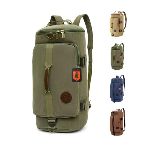 KARRIER Denim Travel Backpack | Multipurpose Duffle, Trekking, Ca...