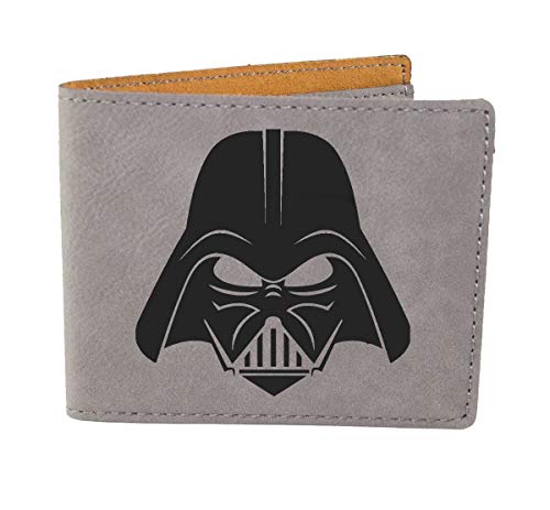 Darth Vader Star Wars Bifold Mens Wallet in Vegan Leather