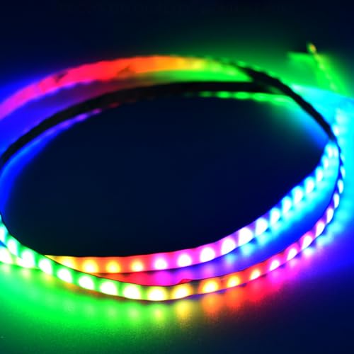 Tira LED Direccionable WS2812B 16.4ft 160 LEDs/m 5mm ancho miniatura 5