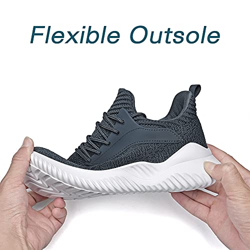 Walking Shoes for Men Sneakers - Slip on Memory Foam Running Tennis Shoes for Athletic Workout Gym Jogging Indoor Outdoor Lightweight Breathable Casual Sneakers3