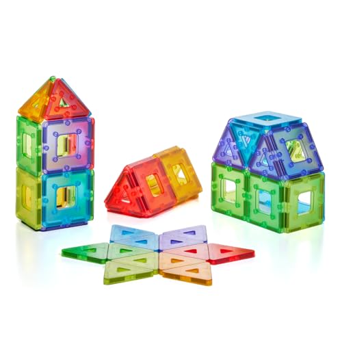 KinderMag Starter Set, Translucent, 48 Pieces