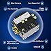 HVAC Motor Contactor, 2 Pole 40 Amp 24V Air Conditioning Contactor, Compatible with Air Conditioning Condenser Compressor Contactor.