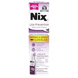 Nix Lice Prevention Daily Leave-In Spray for Kids, Long-Lasting Protection, Repels Superlice, 6 Fl Oz
