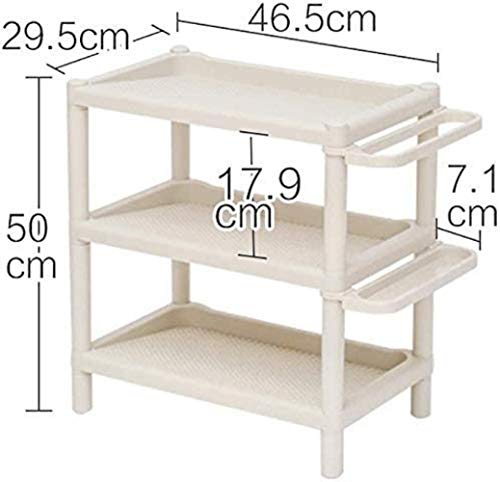 Pared pintura Zapatero 2/3 Capas del Zapato Simple en Bastidor paragüero de plástico de Montaje Zapatero Zapatero de escombros Taburete Cambiar Zapatos (Size : S)