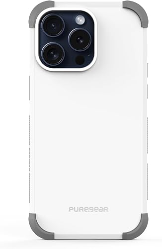 Miniatura 8 de PureGear DualTek - Funda para Apple iPhone 15 Pro (2023) de 6.1 pulgadas, protección probada y aprobada por militares, funda protectora duradera de
