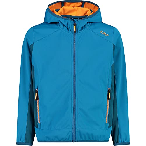 CMP Kinder Softshelljacke River - Wetterfeste Jacke Mit Kapuze