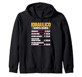 Artigiano Idraulico Tariffa Oraria Divertente Uomo Idraulico Felpa con Cappuccio