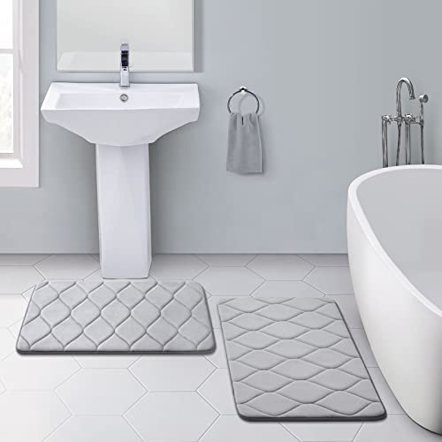 Donna Sharp Full/Queen Polyester Bedding Set - 3 Piece - Bear Walk Plaid Lodge Quilt Set with Quilt and Two Standard Pillow Shams - Fits Queen Size and Full Size Beds - Machine Washable