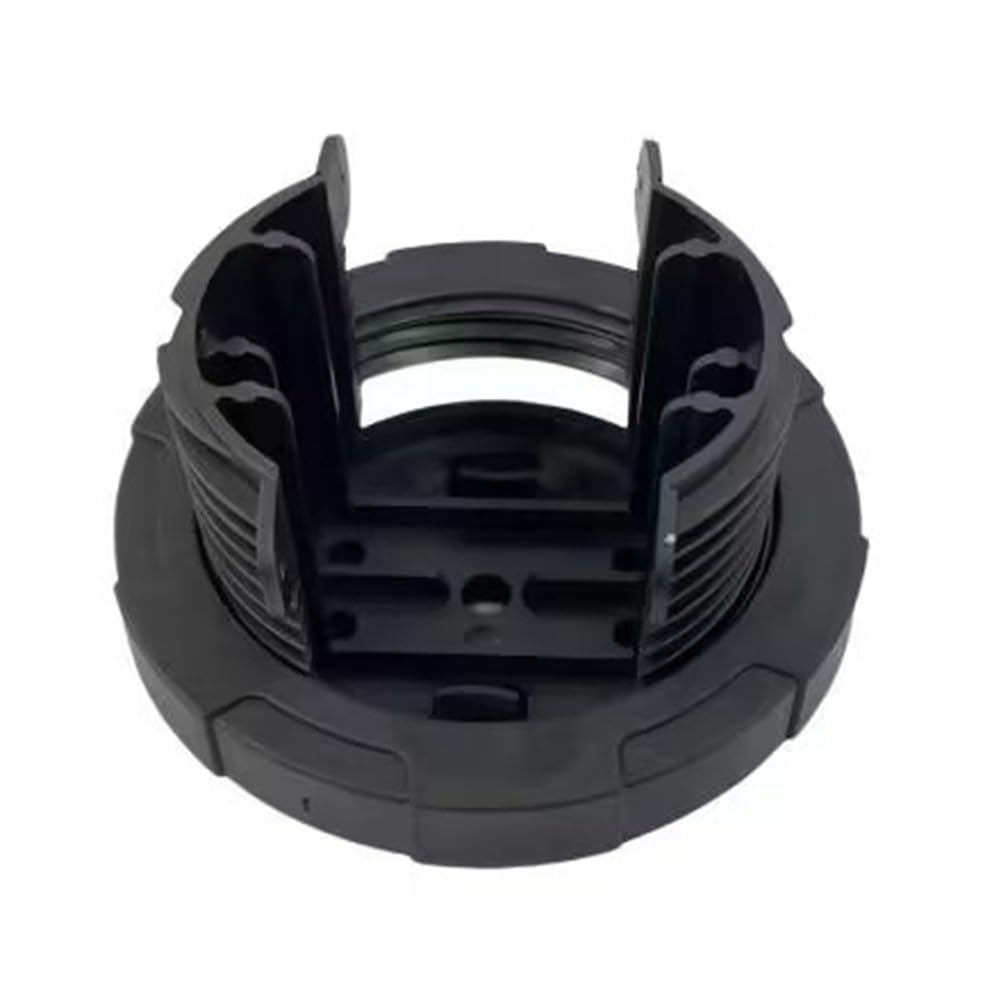 Soporte de vigueta ajustable para terrazas y suelos, pedestal de plástico con canales de drenaje, 15-50 mm de altura, negro, paquete de 4