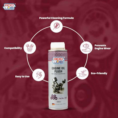 Image of Add Lub Engine Flush | Removes Sludge | Keeps Engine Clean & Safe | for Bikes & Cars (300 ML) (Pack of 2)