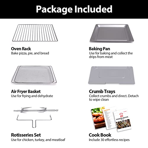 Commercial Grade Countertop Air Fryer Oven