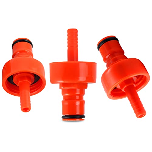 Mrbrew Tapón De Carbonatación De Plástico, 3 Piezas De Tapón De Carbonatación De Barril De Bloqueo De Bola, 5 16 Pulgadas, Barb Casero, Refresco, Cerveza, Bebida, Carbonatación, Botella De Pet, Tapa Mrbrew Tapón De Carbonatación De Plástico, 3 Piezas De Tapón De Carbonatación De Barril De Bloqueo De Bola, 5 16 Pulgadas, Barb Casero, Refresco, Cerveza, Bebida, Carbonatación, Botella De Pet, Tapa