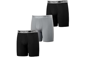 Men`s Microfiber Boxer Briefs, 3-pack