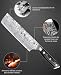 Imagen de MOSFiATA Cuchillo de Cocina Nakiri 17